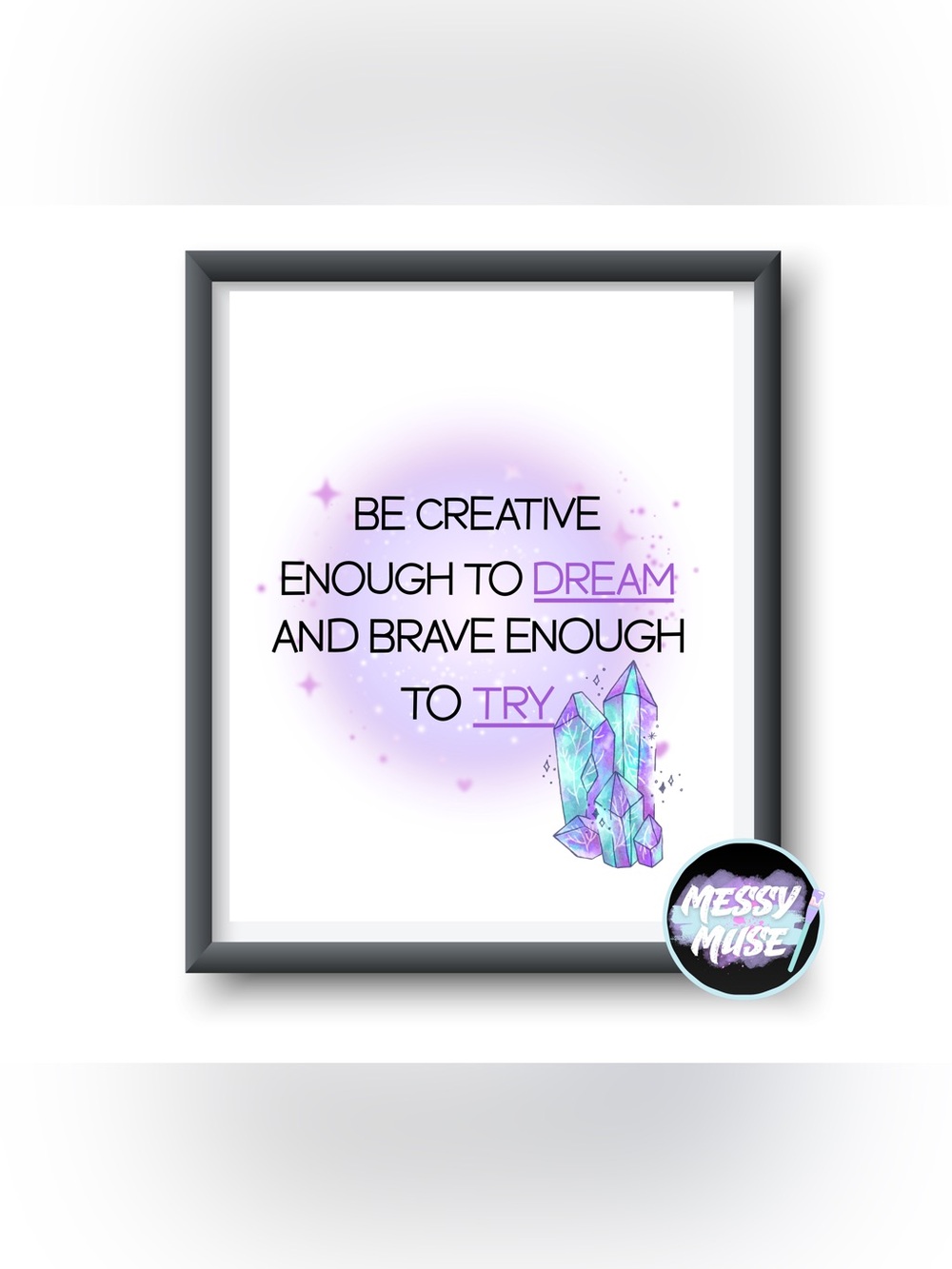 8.5x11 Wall Art Print | Handmade Home Decor | Ready to Frame Art Print